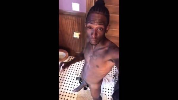 He is black, he is tall, he smokes and has huge cock on ebonyporntube.net