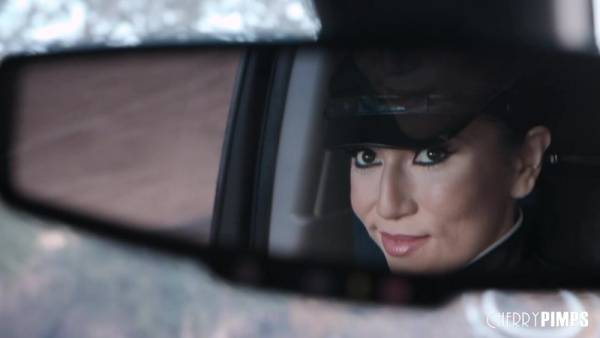 Horny Chauffeur Judy Jolie Wants Donny Sins Big Black Cock After Driving Him Home on ebonyporntube.net