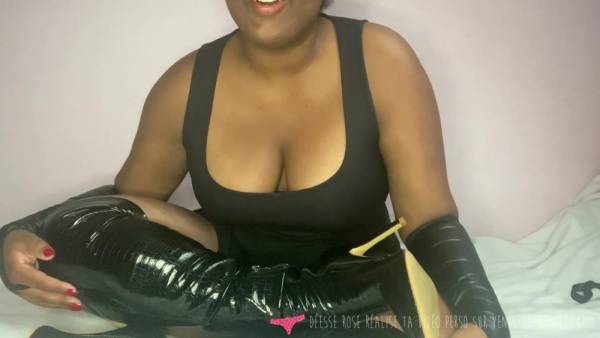 Joi And Humiliation With Sexy Ebony Dominatrix on ebonyporntube.net