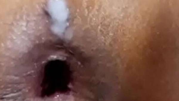 Ebony Babe Gets Anal Creampie and Enjoys Big Cock in Doggystyle on ebonyporntube.net