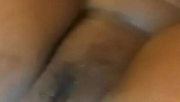 Ebony babe with perfect ass gets wild piss play with BBC on ebonyporntube.net