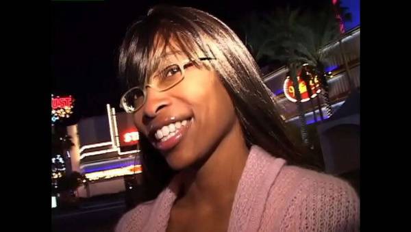 Ebony Babe with Glasses Gets BBC Doggy Style - Cum on Ass - Chocolate Candy Cuntz - Usa on ebonyporntube.net