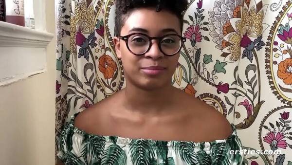 Hot Ebony Amateur Plays with Her Big Tits and Toys for the Camera on ebonyporntube.net