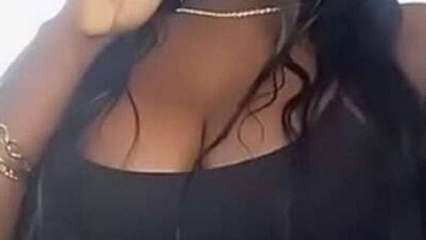 Ebony Slut Sucks Uber Driver's Dick in Car - Imdarkk Blowjob & Facial on ebonyporntube.net