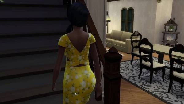 Ebony stepmom gives blowjob to black stepson on ebonyporntube.net